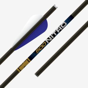 Gold Tip Nitro Crossbow Bolt 22in - Moon Nocks - 4in Duravanes - 1/2dz 6/pk