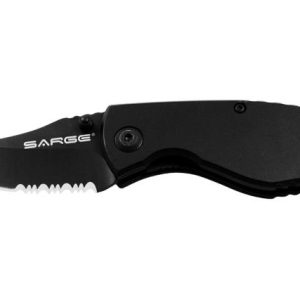 Sarge Knives Black Grunt - Compact-size Tactical Knife