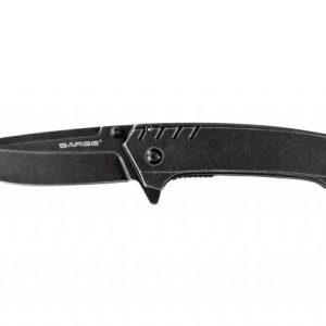 Sarge Knives Stone - Stonewash Frame Lock Folder