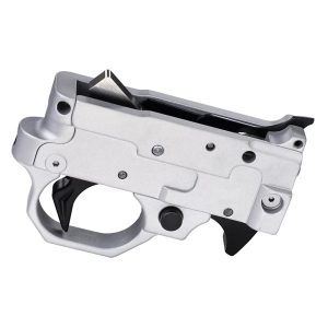 Volquartsen Drop-In Replacement Trigger Group for Ruger 10/22 and 22 Charger Silver