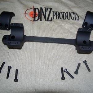 DNZ Freedom Reaper 1-Piece Tactical Scope Mount - Remington 700 LA RH 1" Low Tactical Black