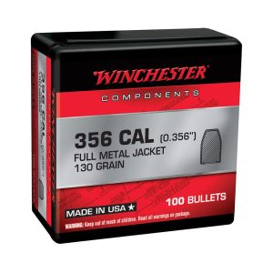 BULLETS .38 MC 130GR FMJ 100 COUNT