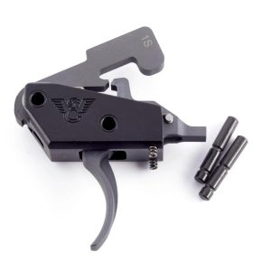Wilson Combat Tactical Trigger Unit for AR Platform Single Stage Semi Auto 3.5-4 lb Black
