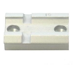 Weaver Standard Top Mount Aluminum Scope Base - Silver - #61S - Anschutz Churchill Cooey Knight Sako Sagage Tikka More