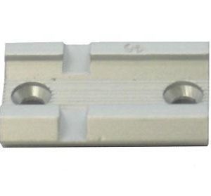 Weaver Standard Top Mount Aluminum Scope Base - Silver - #46S - Winchester & More