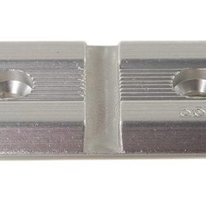 Weaver Standard Top Mount Aluminum Scope Base - Silver - #35S - S&W 1500 1600 1700 FRONT