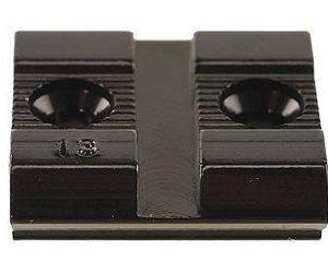Weaver Standard Top Mount Aluminum Scope Base - Black - #13 - For Remington StevensWinchesterMossberg - Black - #13