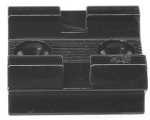 Weaver Standard Top Mount Aluminum Scope Base - Gloss Black - #43 - Remington FRONT/REAR