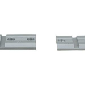 Weaver 2-Piece (Pairs) Top Mount Aluminum Scope Base - Silver - Mossberg Remington