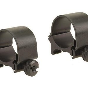 Weaver Detachable Top Mount Aluminum Scope Rings 1" Low - Matte