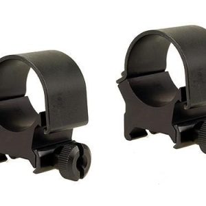 Weaver Detachable Top Mount Aluminum Scope Rings 1" High - Matte