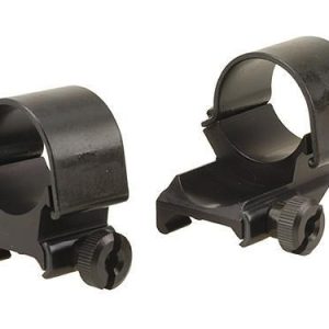 Weaver Detachable Extension Top Mount Aluminum Scope Rings - 1" High EXT - Matte