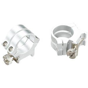 Weaver Quad Lock Detachable Scope Rings 1" High Silver