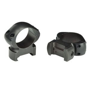 Weaver 2-Piece Grand Slam Steel Top Mount Scope Rings 30mm Low Matte Black
