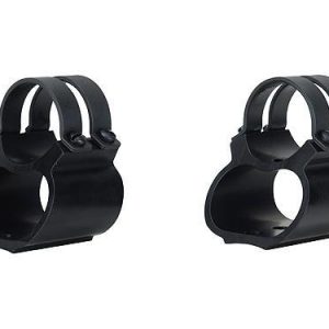 Weaver See-Thru Steel Lock Ringmount (Baseless System) - 1" Ruger 10/22 Black