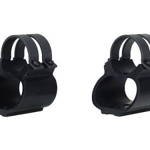 Weaver See-Thru Steel Lock Ringmount (Baseless System) - 1" Marlin 336 Black