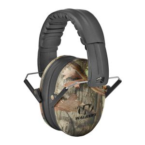 Walker's Folding Children's Ear Muffs 22dB Camo