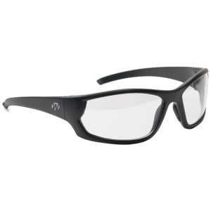 Walker's IKON Carbine Shooting Glasses Black with Clear Lens