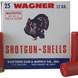Wagner Shotgun Ammunition 12 ga. 2 3/4" MAX 2 oz. #10 25/Box