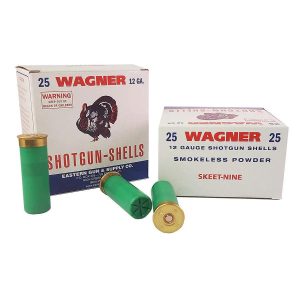 Wagner Skeet 9 Shotshells 12ga 2-3/4" 1-1/4oz 115 fps  #9 25/ct