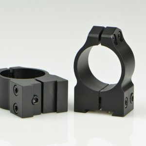 Warne Maxima Fixed (16mm Dovetail) Scope Ringmount with Grooved Receiver Fits CZ527 1" Medium Matte