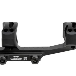 Warne Tactical LR-SKEL Long-Range MSR Precision Mount 1" Black 20 MOA