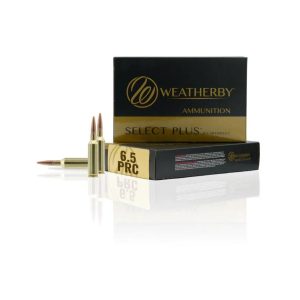 Weatherby Select Plus Rifle Ammunition 6.5 PRC 130gr Scirocco 3025 fps 20/ct