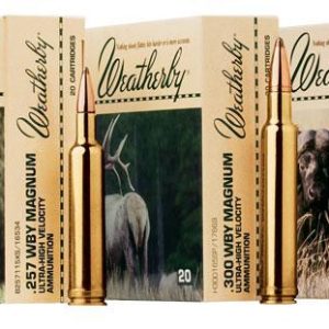 Weatherby Rifle Ammunition 7mm Wby Mag 160 gr PT 3200 fps - 20/box