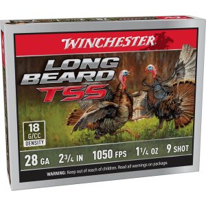Winchester Long Beard TSS Shotshells 28ga 2-3/4" 1-1/4oz 1050 fps #9 5/ct