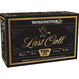 Winchester Last Call Waterfowl TSS Shotshells 12ga 3" 1-1/4oz 1500fps #5 10/ct