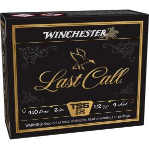 Winchester Last Call Waterfowl TSS Shotshells 410ga 3" 1/2oz 1350fps #9 10/ct