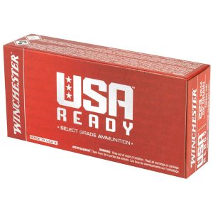 Winchester USA Ready Rifle Ammunition .223 Rem 62 gr. OTM 3065 fps 20/ct