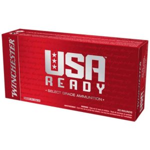 Winchester USA Ready Rifle Ammunition 6.5 PRC 140 gr. FMJ 3010 fps 20/ct