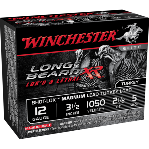 Winchester Long Beard XR Shotshells 12 ga 3-1/2" #5 2-1/8oz 1050 fps 10/rd