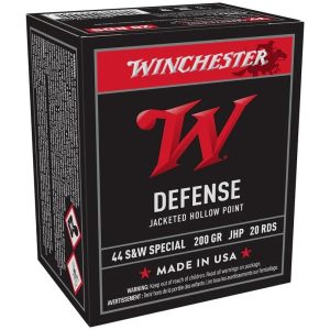 Winchester USA Handgun Ammunition .44 Spl 200 gr. JHP 900 fps 20/ct