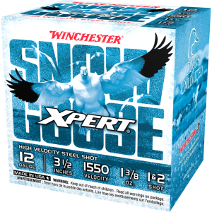 Winchester Xpert Snow Goose Shotshell 12 ga 3.5" 1-1/4 oz 1550 fps #1 #2 25/ct