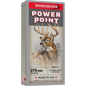 Winchester Super-X Power Point Rifle Ammunition .375 Win 200 gr. SP 2200 fps 20/ct