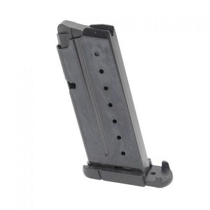 Walther PPS Magazine Flush Base 9mm Black Steel 6/rd