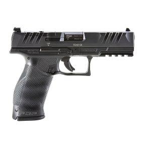 Walther PDP Full Size Optic Ready Handgun 9mm Luger 10rd Magazine(2) 4.5" Barrel Black Polymer CA Compliant