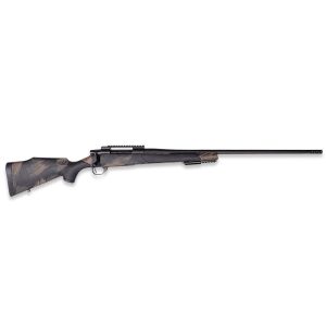 Weatherby Vanguard Black Hills Rifle .308 Win 4rd Magazine 22" 1/2x28 Threaded Barrel with 2" Muzzle Brake Black with Green and Tan