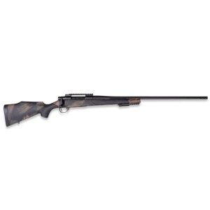 Weatherby Vanguard Black Hills Rifle .308 Win 5rd Capacity 20" Heavy Barrel Black Polymer Stock w/Green & Tan Paint