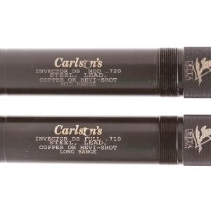 Carlson's Delta Waterfowl Extended Mid and Long Range Choke Tubes for 12 ga Browning Invector DS 2/ct
