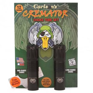 Carlson's Cremator Waterfowl Mid and Long Range Non-Ported Choke Tube for 12 ga Remington Pro Bore 2/ct