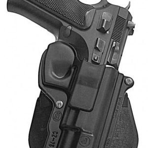 Fobus Standard Paddle Holster for CZ 75 9mm Black Right Hand