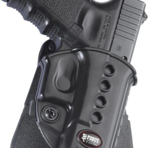 Fobus Evolution Series Paddle Holster For Glock 17/19/23/33 in Black Right Hand