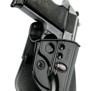 Fobus Standard Paddle Holster for Walther PPK Black Right Hand