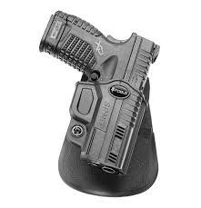 EVOLTION PADDLE HOLSTER FOR SPRINGFIELD XDS .45 9MM & .40 RH BK