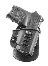 Fobus Evolution Series Paddle Holster For S&W Bodyguard 380 in Black Right Hand