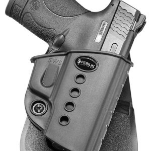 Fobus Evolution Series Retention Paddle Holster for WALTHER PPS/ M&P Shield M2.0 9mm & .40 Black Right Hand