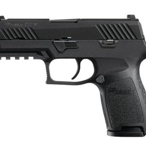 Sig P320 Compact 45ACP 3.9" 9rd Black Nitron Night Sights